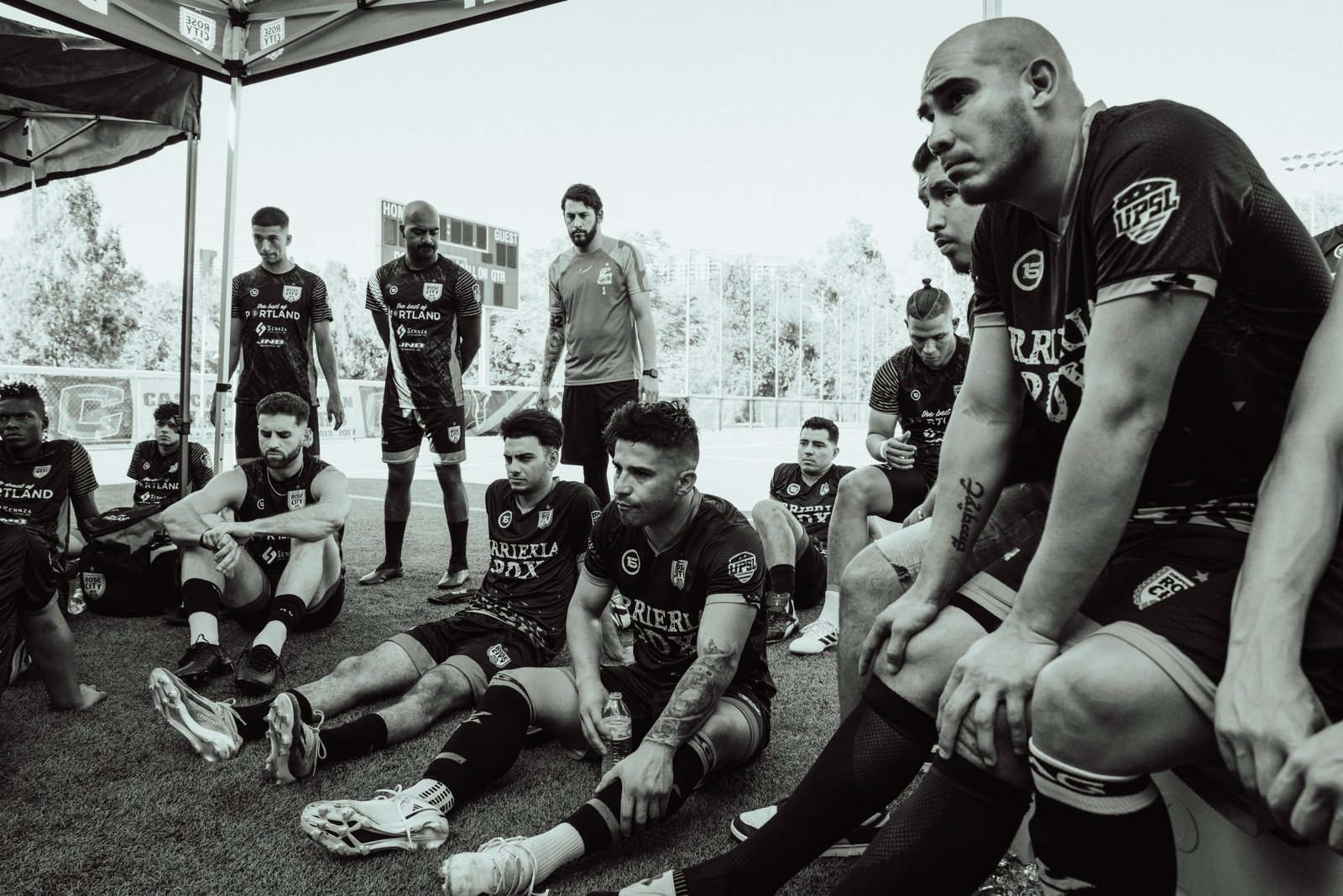 Rose City Deportivo team talk